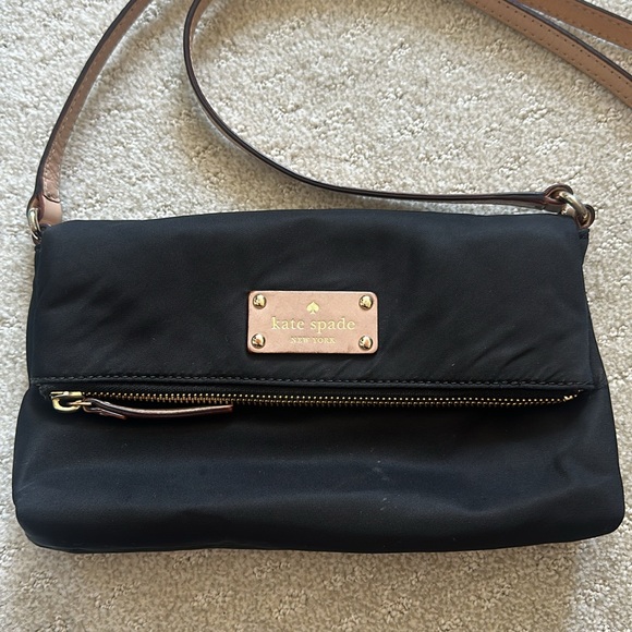 Kate Spade | Nylon Black Crossbody Bag - Picture 2 of 7